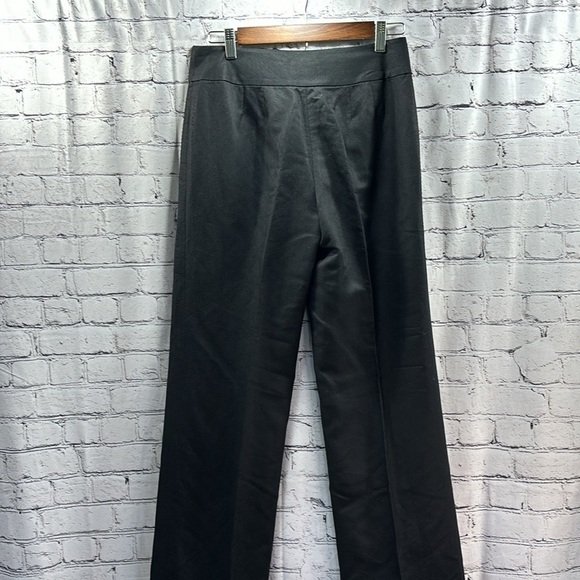 Ann Taylor Loft Laura Linen Blend Wide Leg Pants Size 2 - Picture 2 of 10